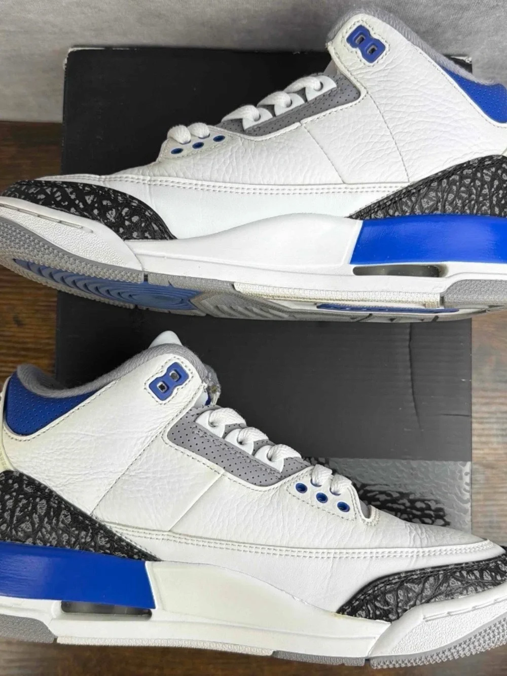 Air Jordan 3 Retro Racer Blue Size 7.5 CT8532-145 Men’s Sneakers OG Rare